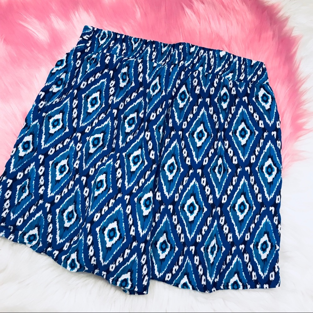 Nordstrom Blue bohemian shorts - Picture 4 of 5